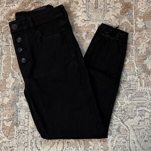 Black High-Waisted Women Jeans